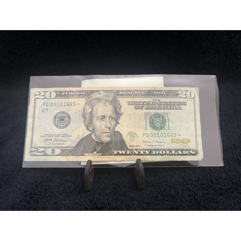 Star Notes  1-$20.00 2017-A PG00101665* More Rare
